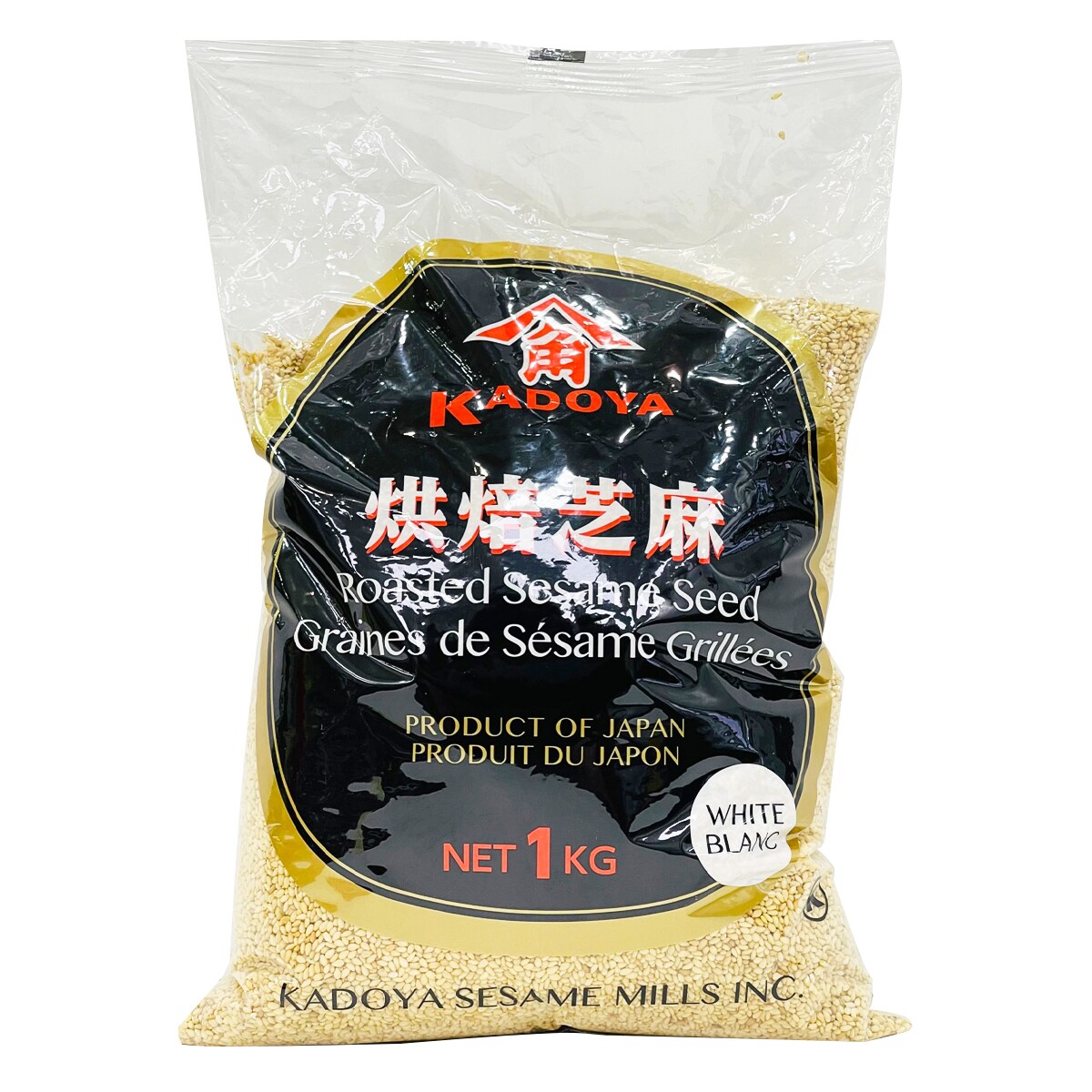 Kadoya Roasted White Sesame Seed (1kg) ｜ 大统华超级市场