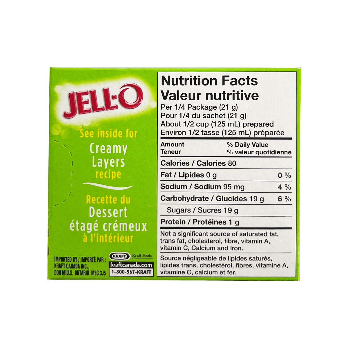 JELL-O青檸果凍粉｜ 大統華超級市場