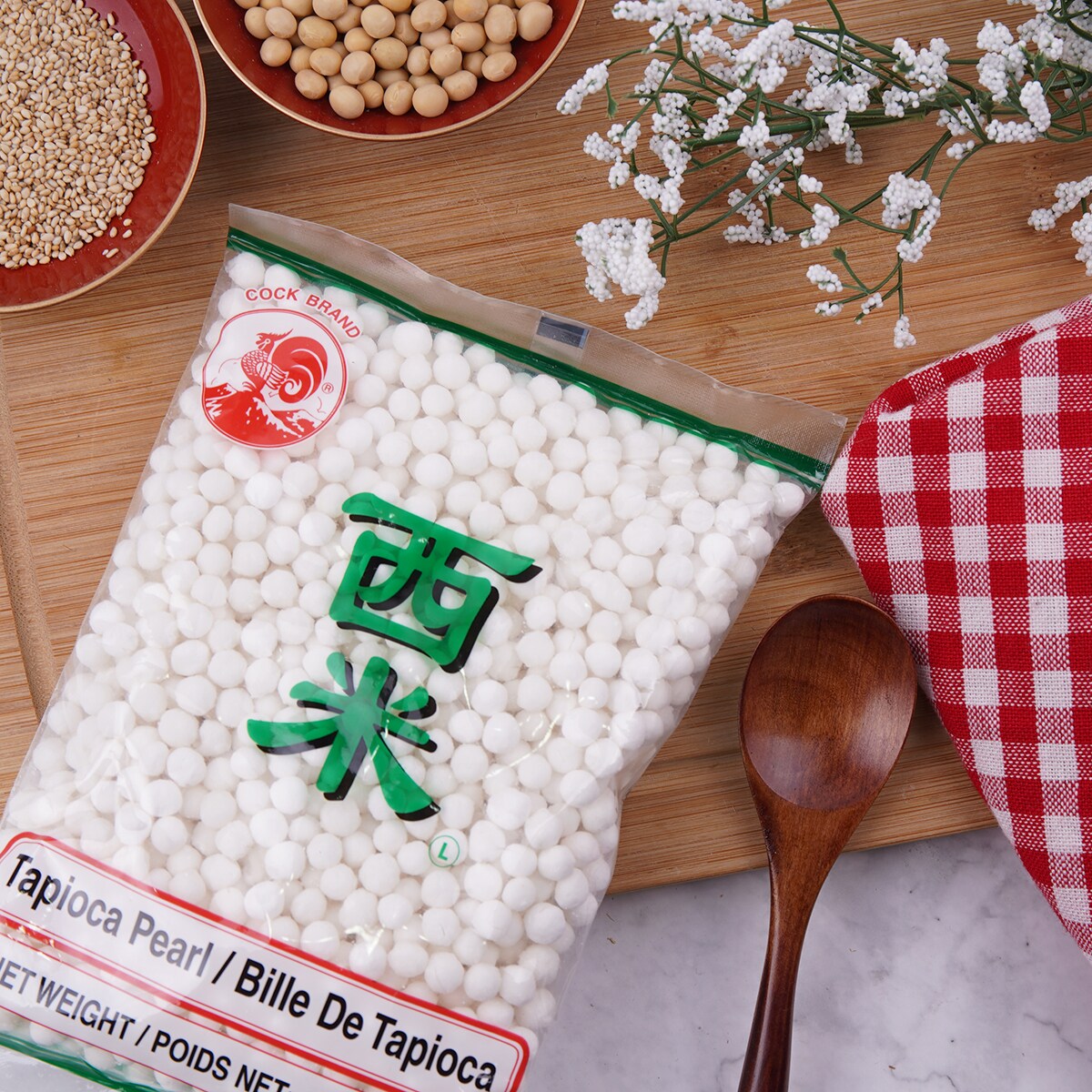 Cock Tapioca Pearl Large (400g)