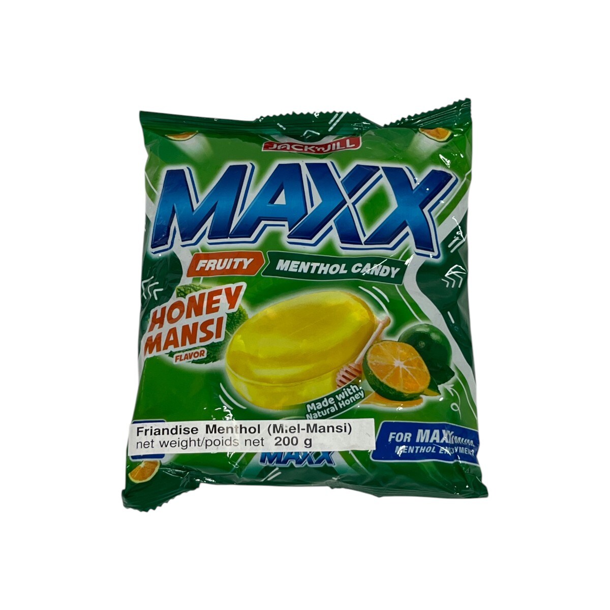 Jack 'n Jill Maxx Honey Mansi Candy (50x3.5g) ｜ 大统华超级市场