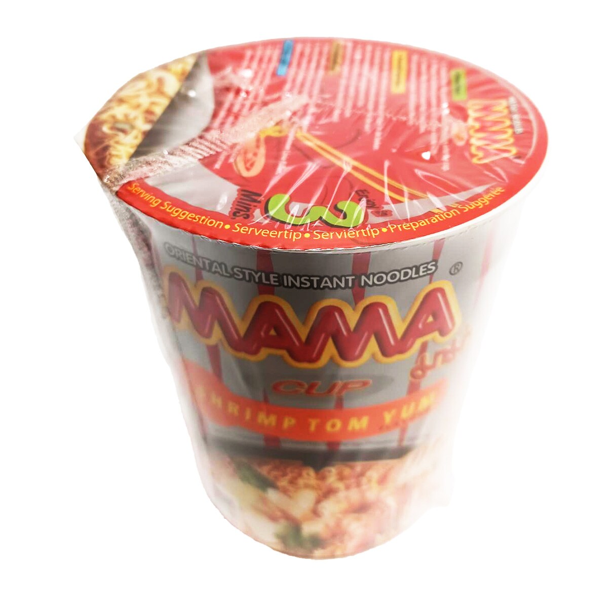 Mama Tom Yum Shrimp Cup Noodle (70g) ｜ 大統華超級市場
