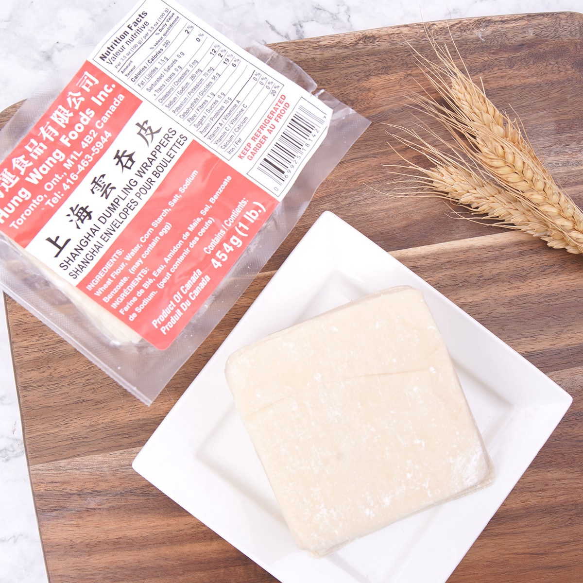 鸿运上海云吞皮- 孖(454g) | T&T Supermarket