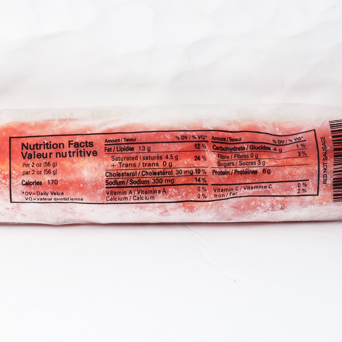 TS Frozen Red Hot Sausage (1.5lbs) ｜ 大統華超級市場