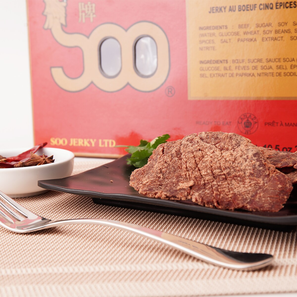 Soo Five Spices Beef Jerky (300g) ｜ 大统华超级市场