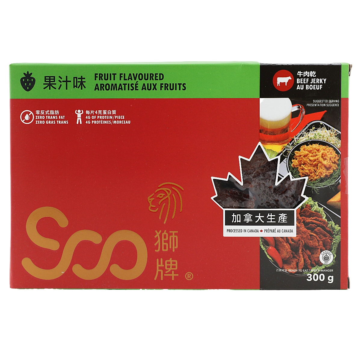 Soo Fruit Beef Jerky (300g)