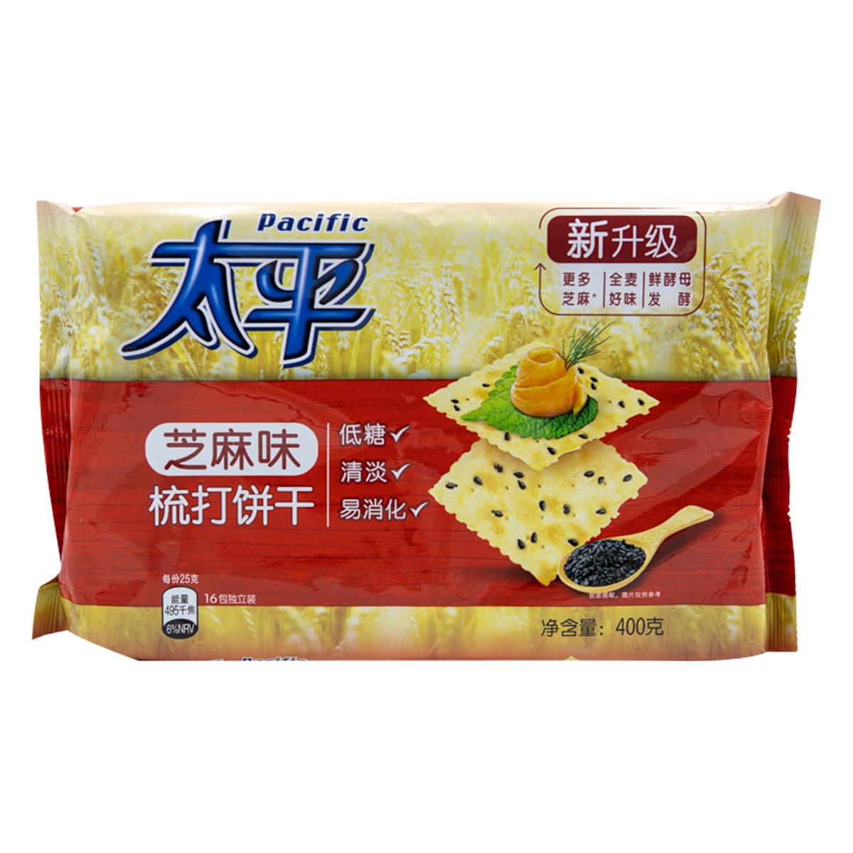 太平芝麻梳打餅400克| T&T Supermarket