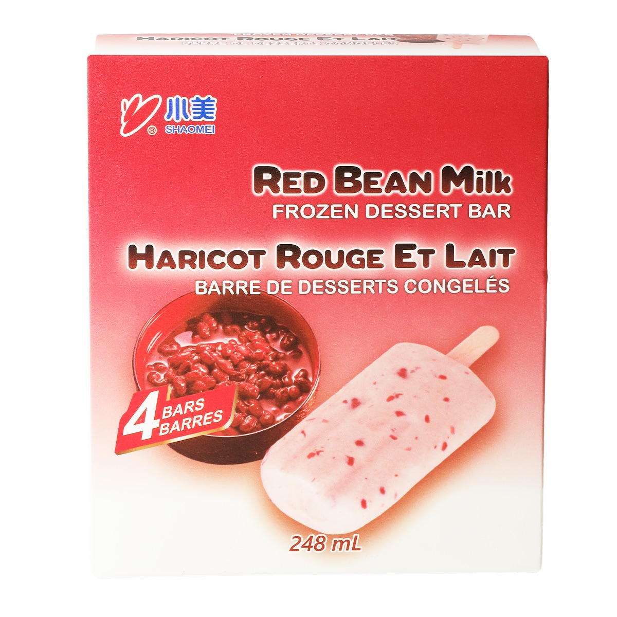 Shiao Mei Red Bean Ice Bar (248mL) ｜ T&T Supermarché