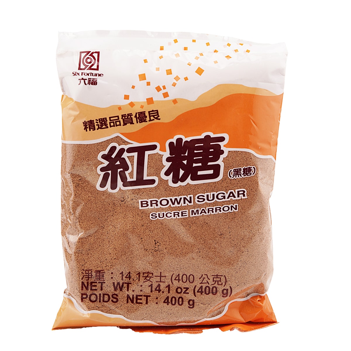 Six Fortune Brown Sugar 400g | T&T Supermarket
