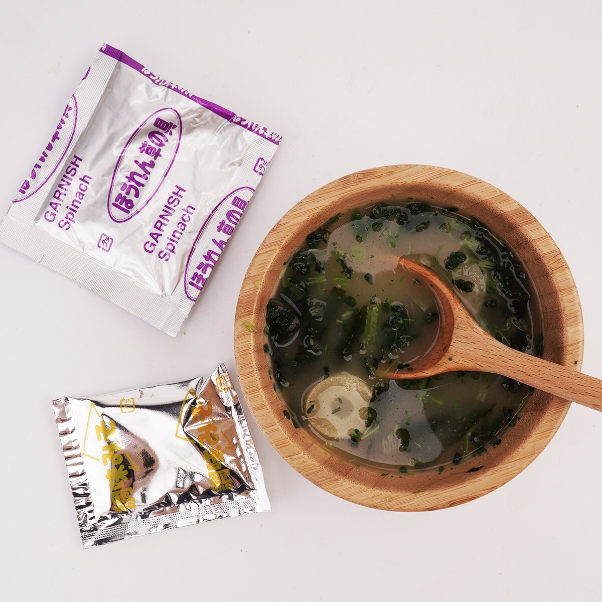 Shinsyuichi Spinach Miso Soup (152.8g) ｜ 大统华超级市场