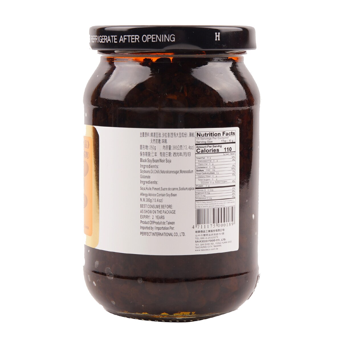 W.J.F. Black Soy Bean 380g ｜ 大统华超级市场