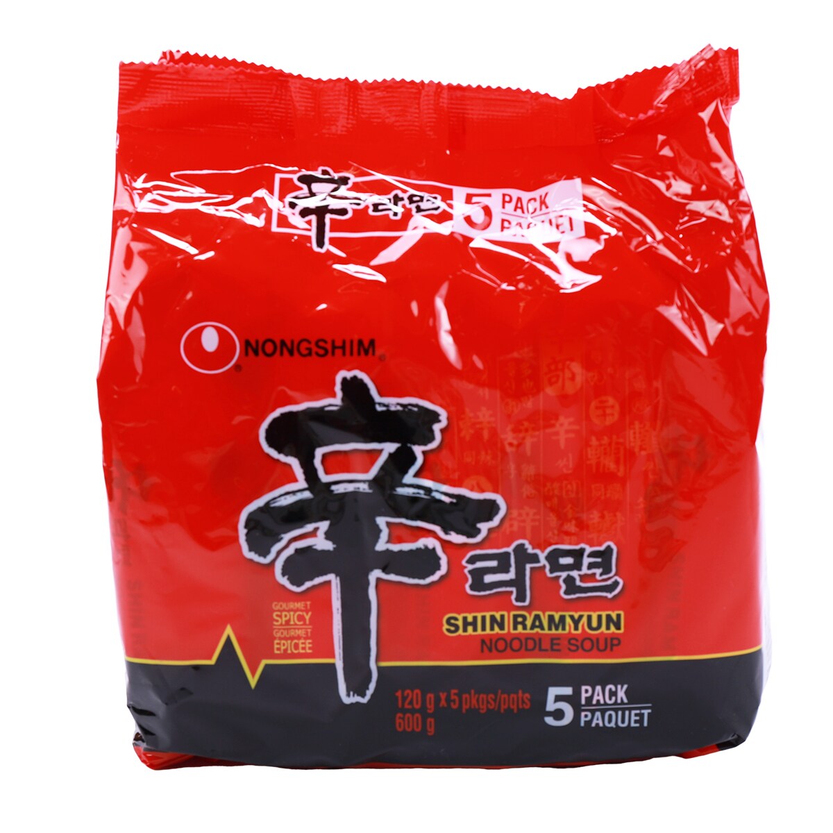 農心辛辣拉麵(120gx5) | T&T Supermarket
