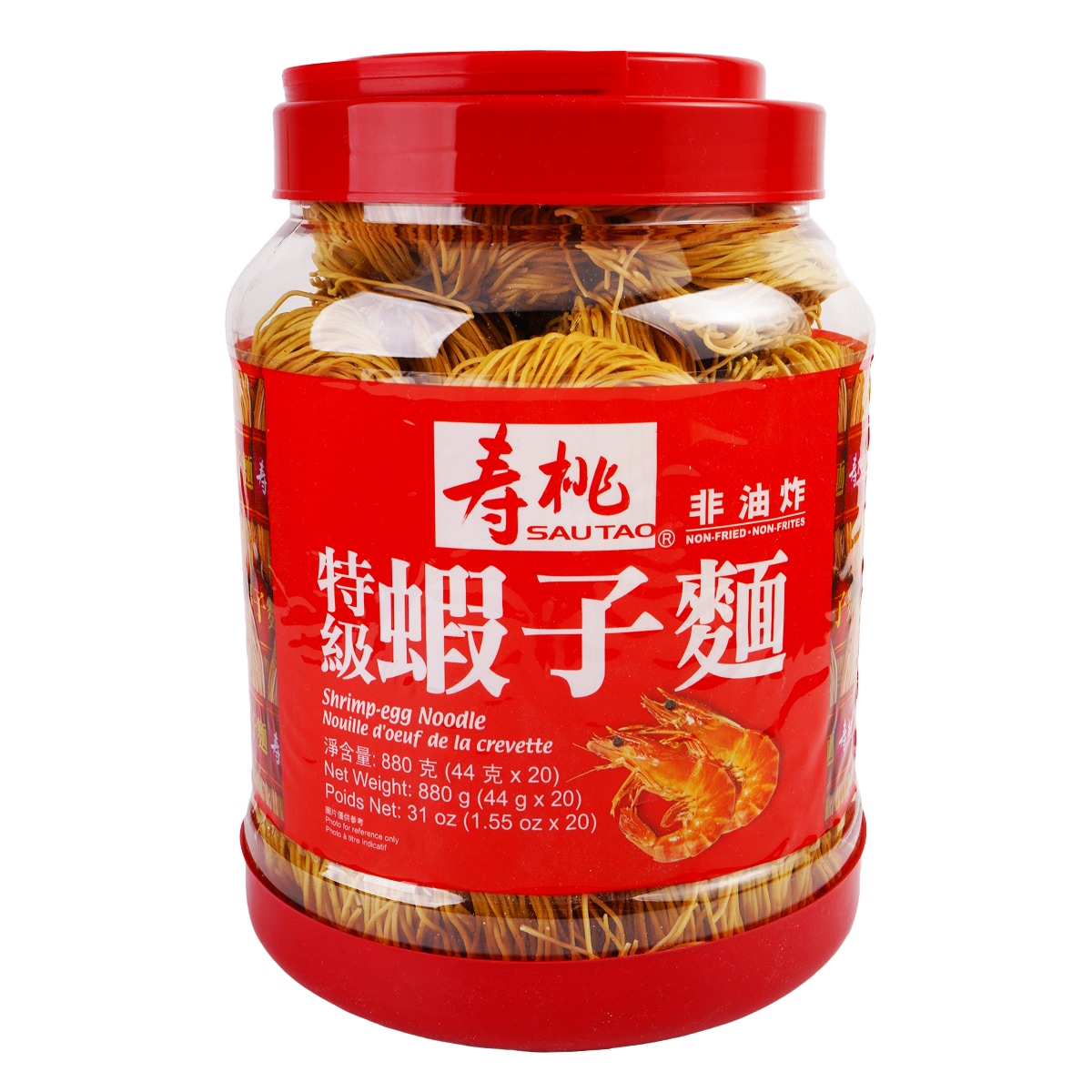 Sau Tao Shrimp Noodles (880g) ｜ 大统华超级市场