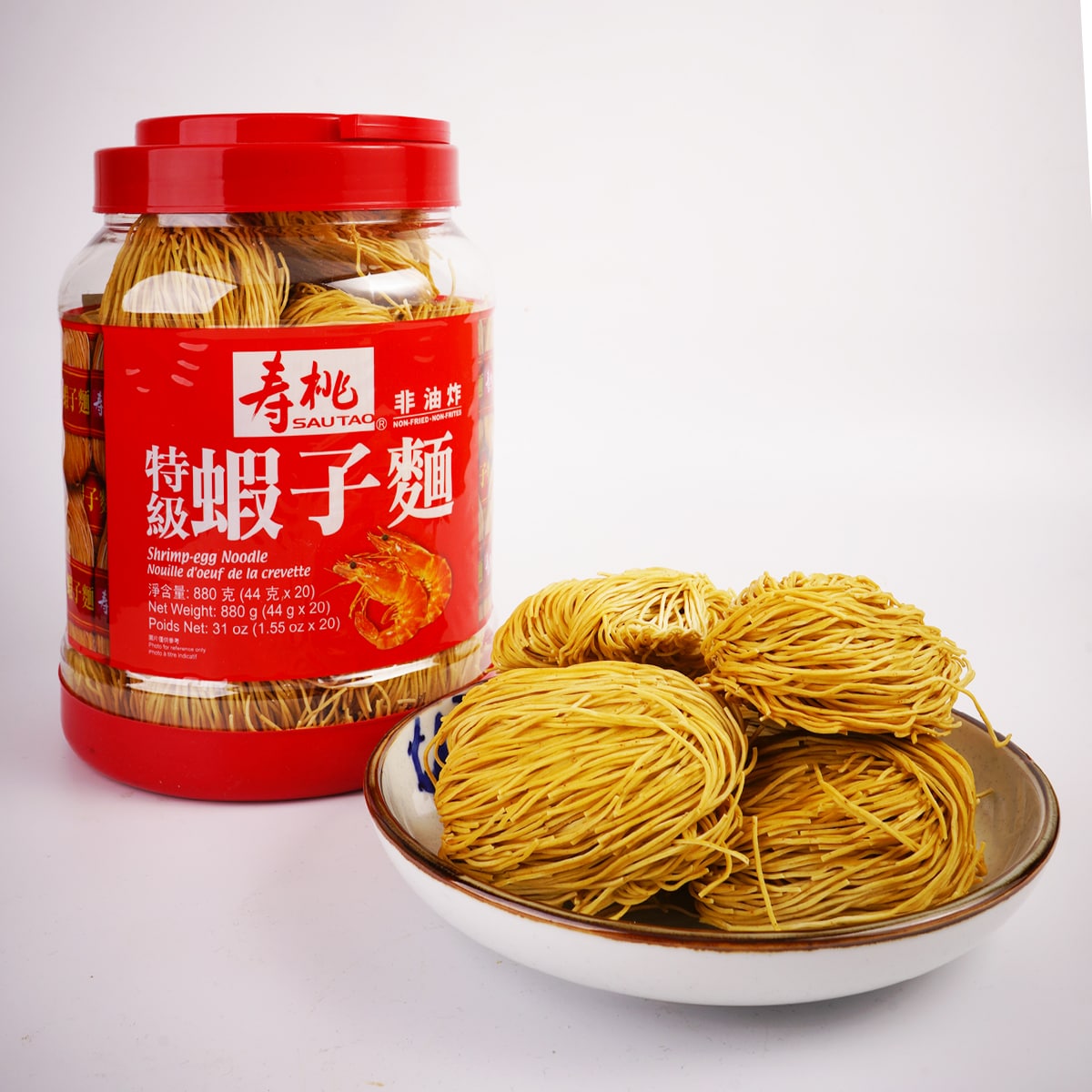 Sau Tao Shrimp Noodles (880g) ｜ 大统华超级市场