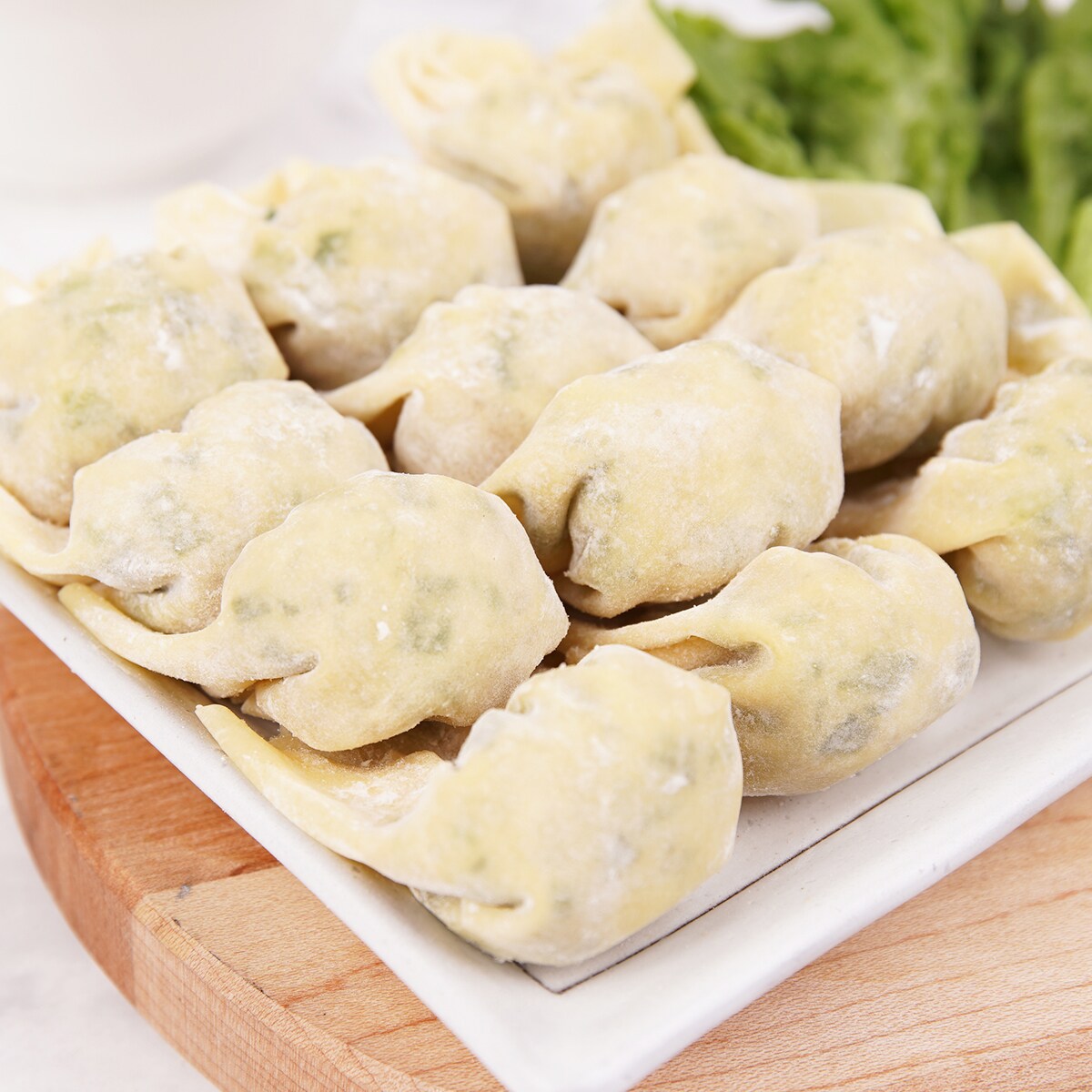 Unique Wonton Leek & Shrimp Wonton (148g) ｜ 大統華超級市場