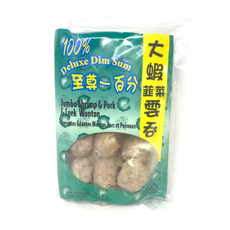 100% Jumbo Shrimp, Pork & Leek Wonton (250g) ｜ 大統華超級市場