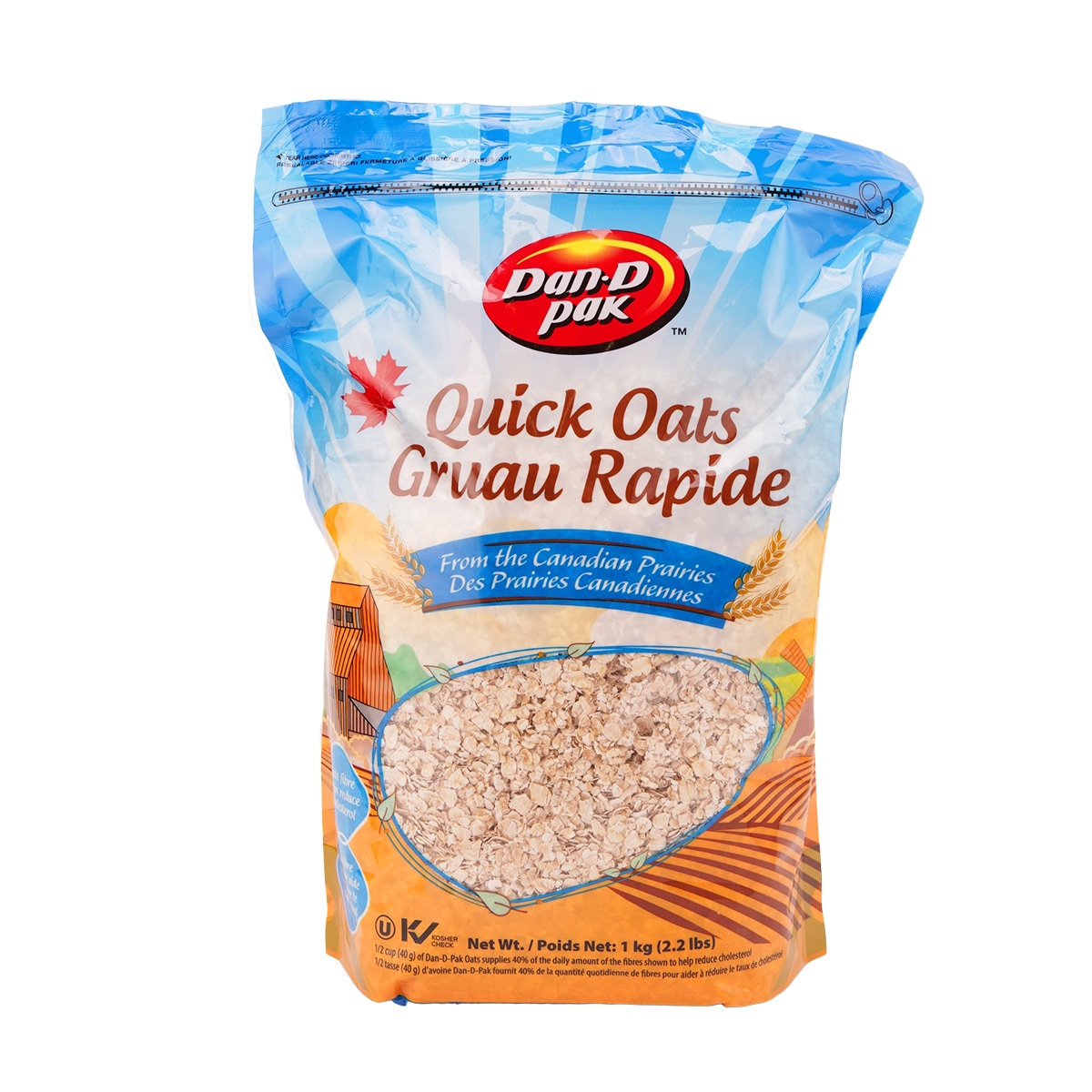Dan-D Pak Quick Oats (1kg) ｜ 大統華超級市場
