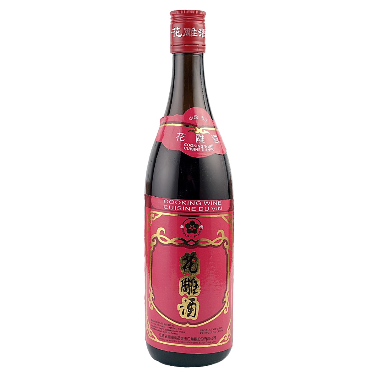 金梅花雕酒17.5度(640ml) ｜ 大統華超級市場