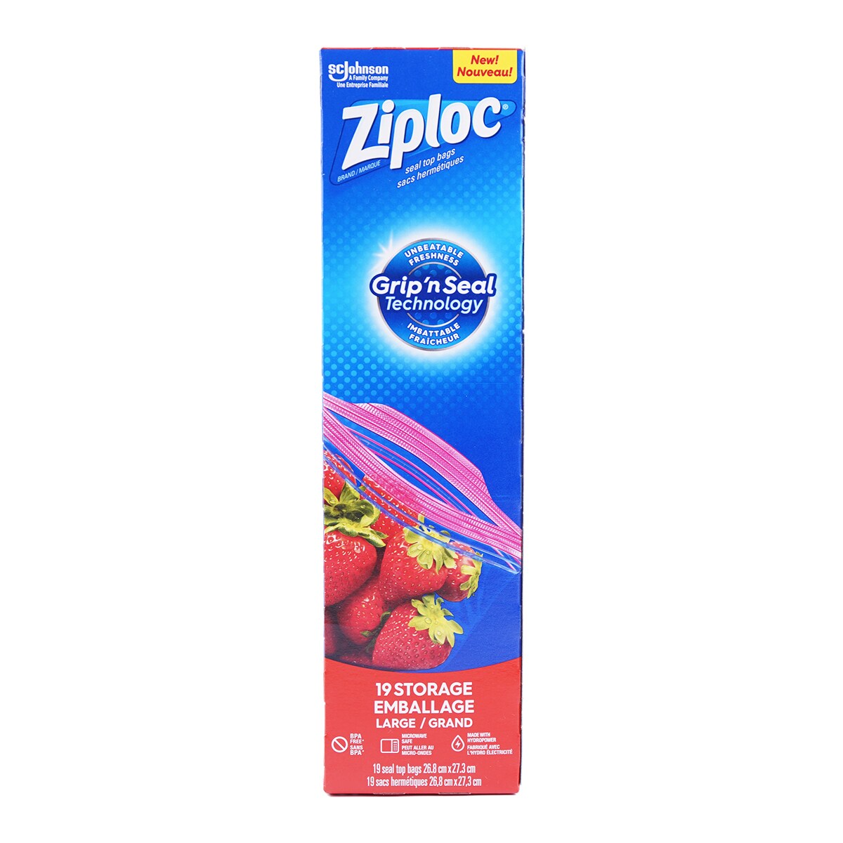 Ziploc Storage Large 19s ｜ 大統華超級市場