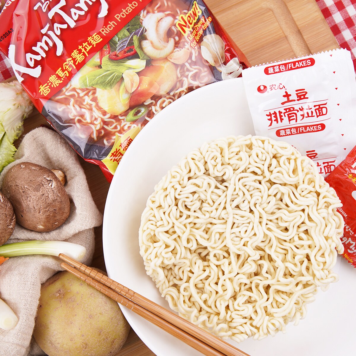 Nissin Instant Fry Noodle (100gx5) ｜ 大统华超级市场