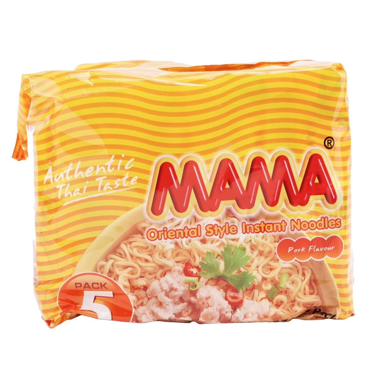 Mama Pork Instant Noodles (60gx5) ｜ 大統華超級市場