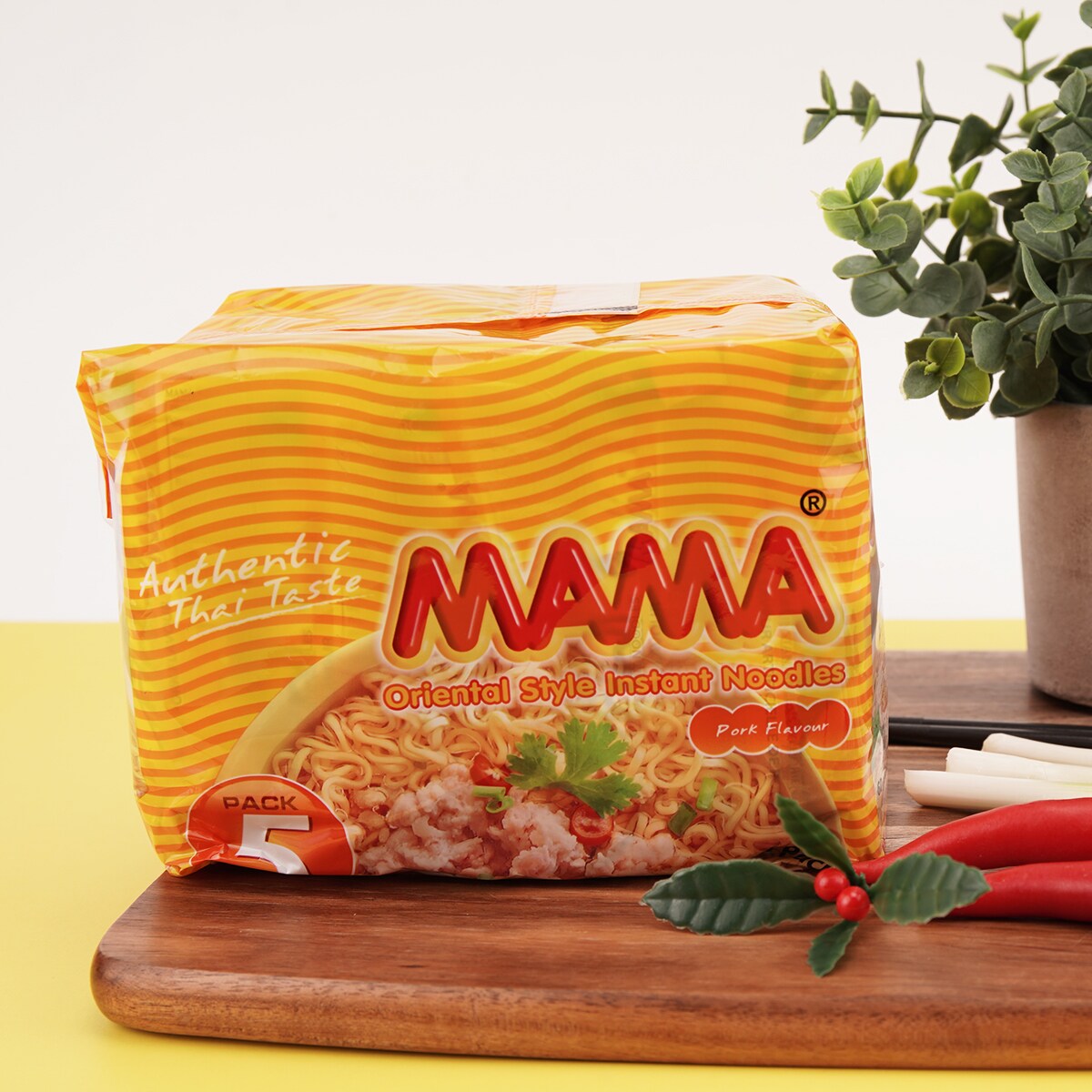 Mama Pork Instant Noodles (60gx5) | T&T Supermarket