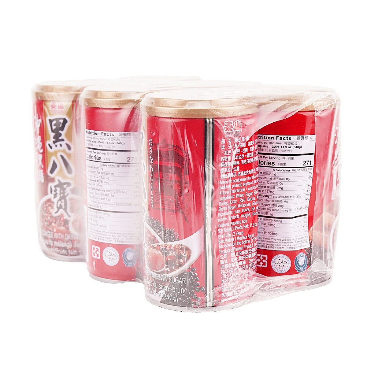 Taisun Okinawa Brown Sugar Mixed Congee (340gx6) ｜ 大統華超級市場