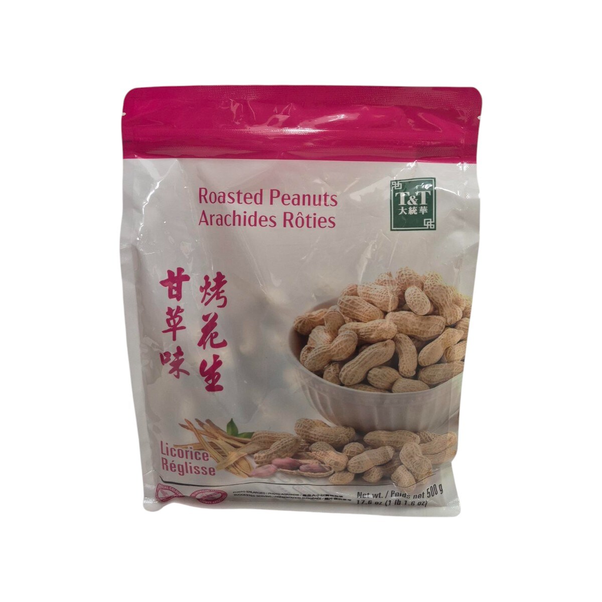 T&T Licorice Roasted Peanuts (500g) ｜ 大統華超級市場