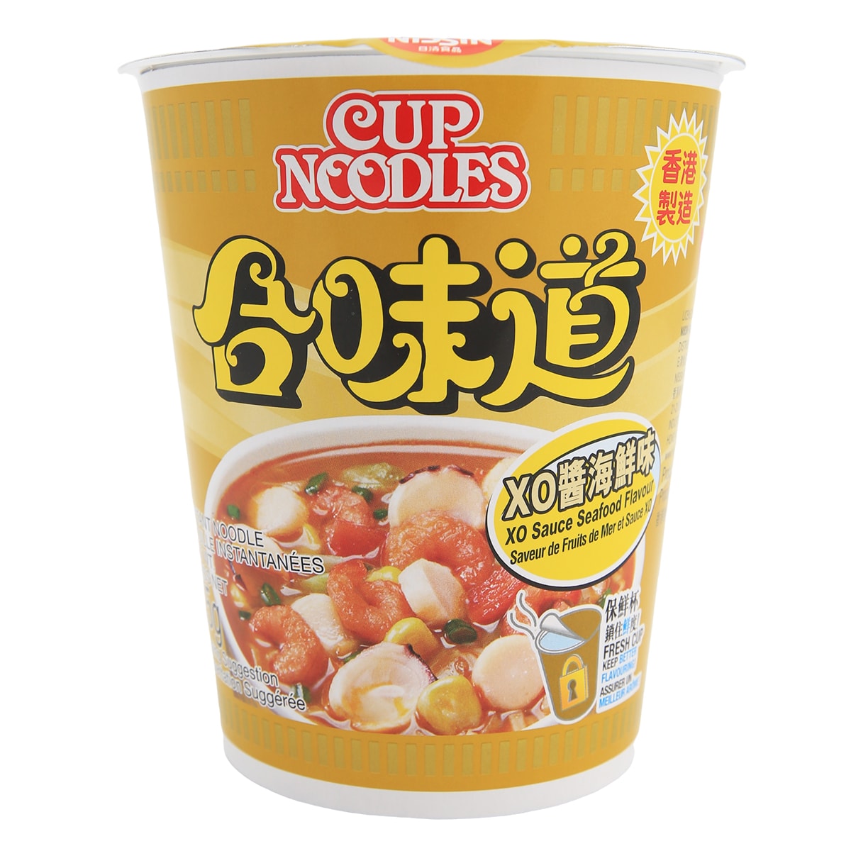 Nissin XO Sauce Seafood flavour Cup Noodle (75g) ｜ T&T Supermarché