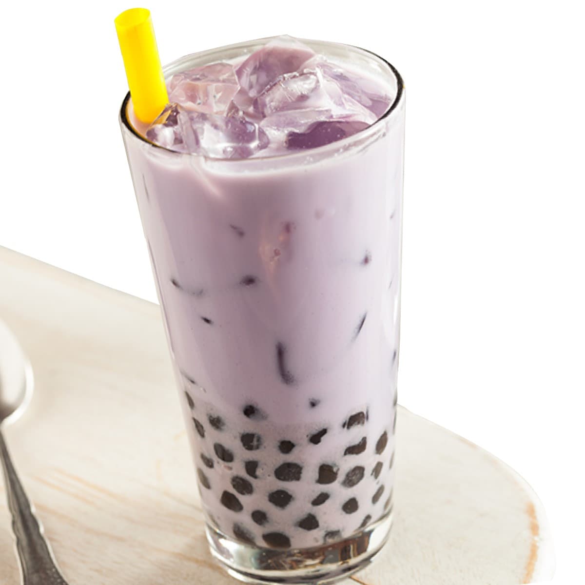 T&T Kitchen Taro Milk Tea with Tapioca (Cold, 650ml) ｜ T&T