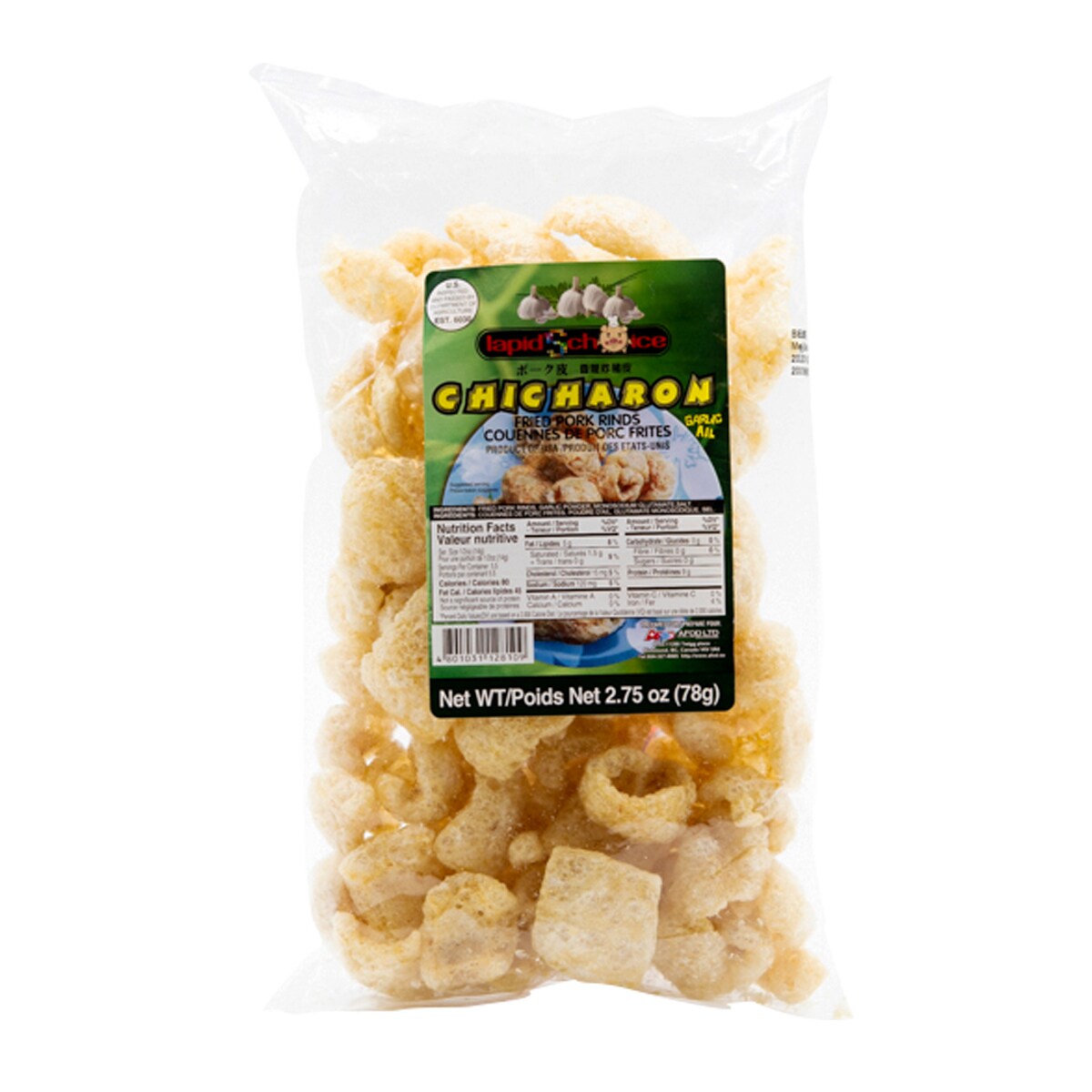 ToももちゃんChicharon Salt & Garlic