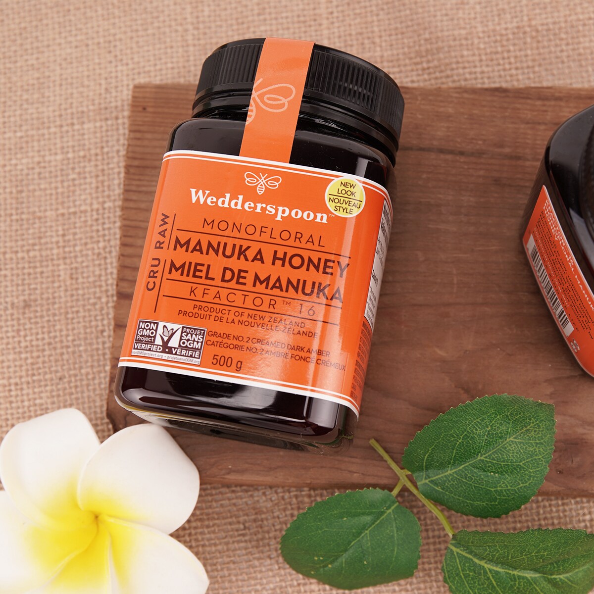 Wedderspoon Monofloral Raw Manuka Honey - KFactor 16 (500g) ｜ 大