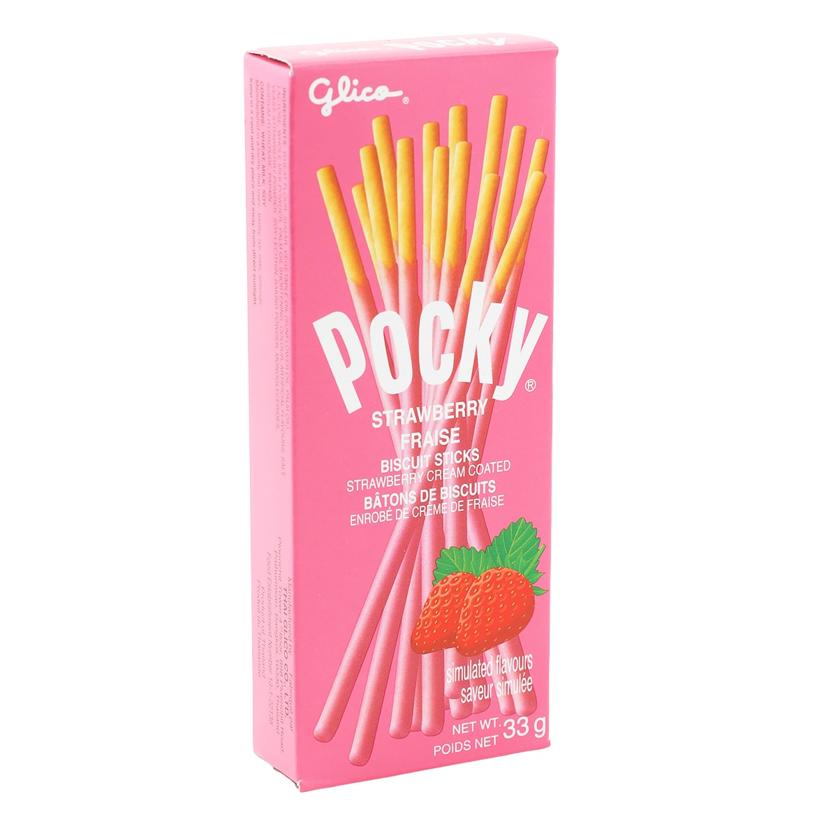 Glico Small Pocky Strawberry 33g | T&T Supermarket