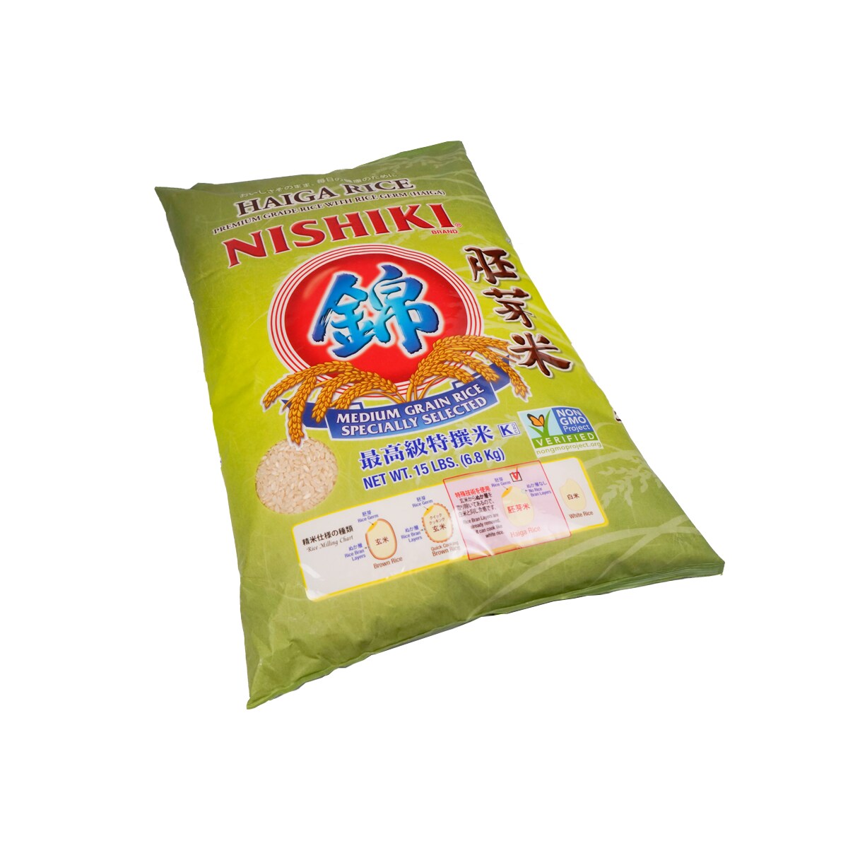 Nishiki Haiga Rice (15lbs) ｜ 大統華超級市場