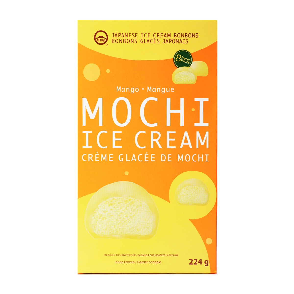 Alice Mango Mt Fuji Mochi Ice Cream (226g) ｜ T&T Supermarché