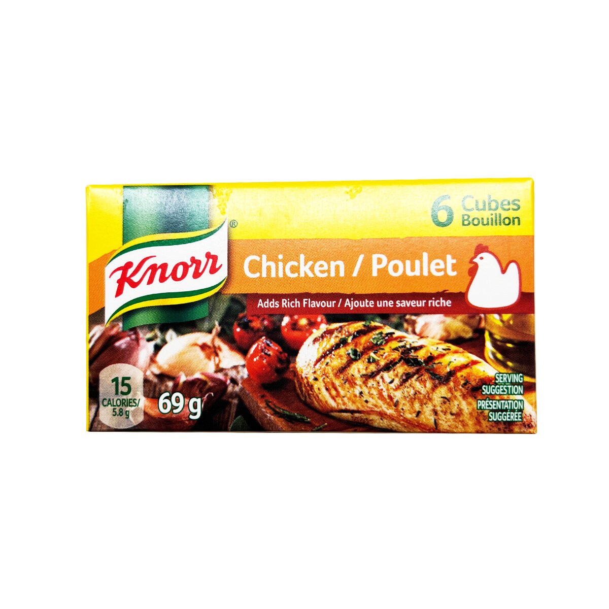 Knorr Chicken Bouillion Cube (69g) ｜ 大統華超級市場