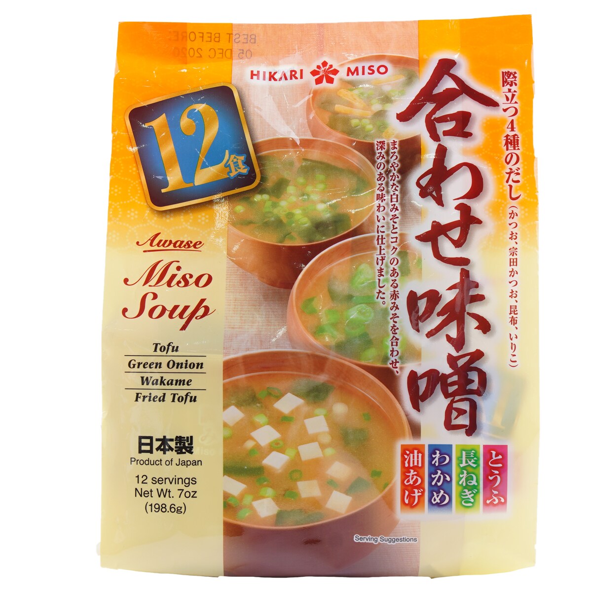 うみそらページ Hikari Instant Miso Soup 7oz ｜ 大统华超级市场