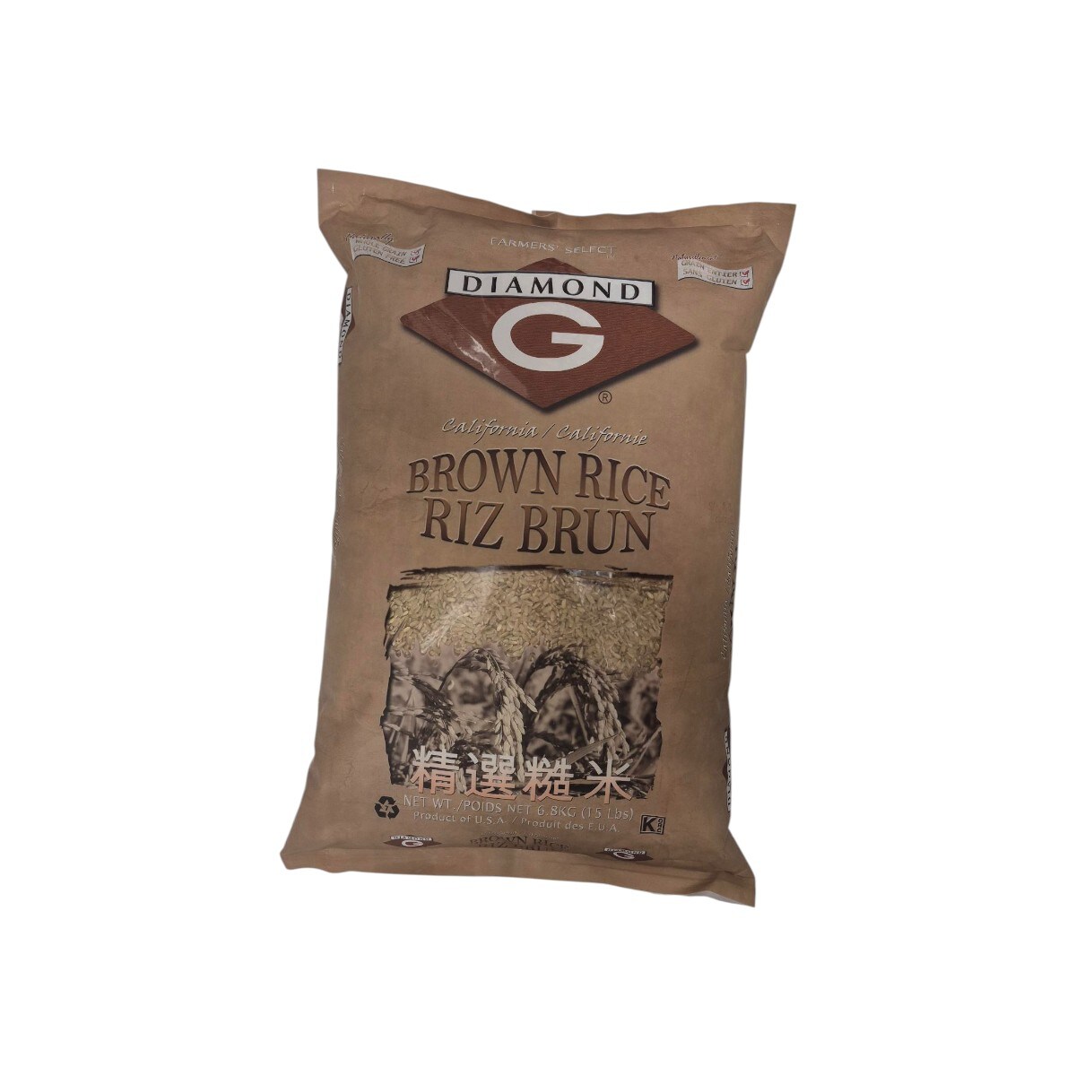 Riz brun Diamondg (6.81kg/15lb) ｜ 大统华超级市场