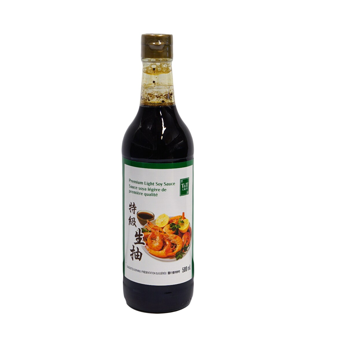 T&T Light Soy Sauce (500mL) ｜ 大統華超級市場