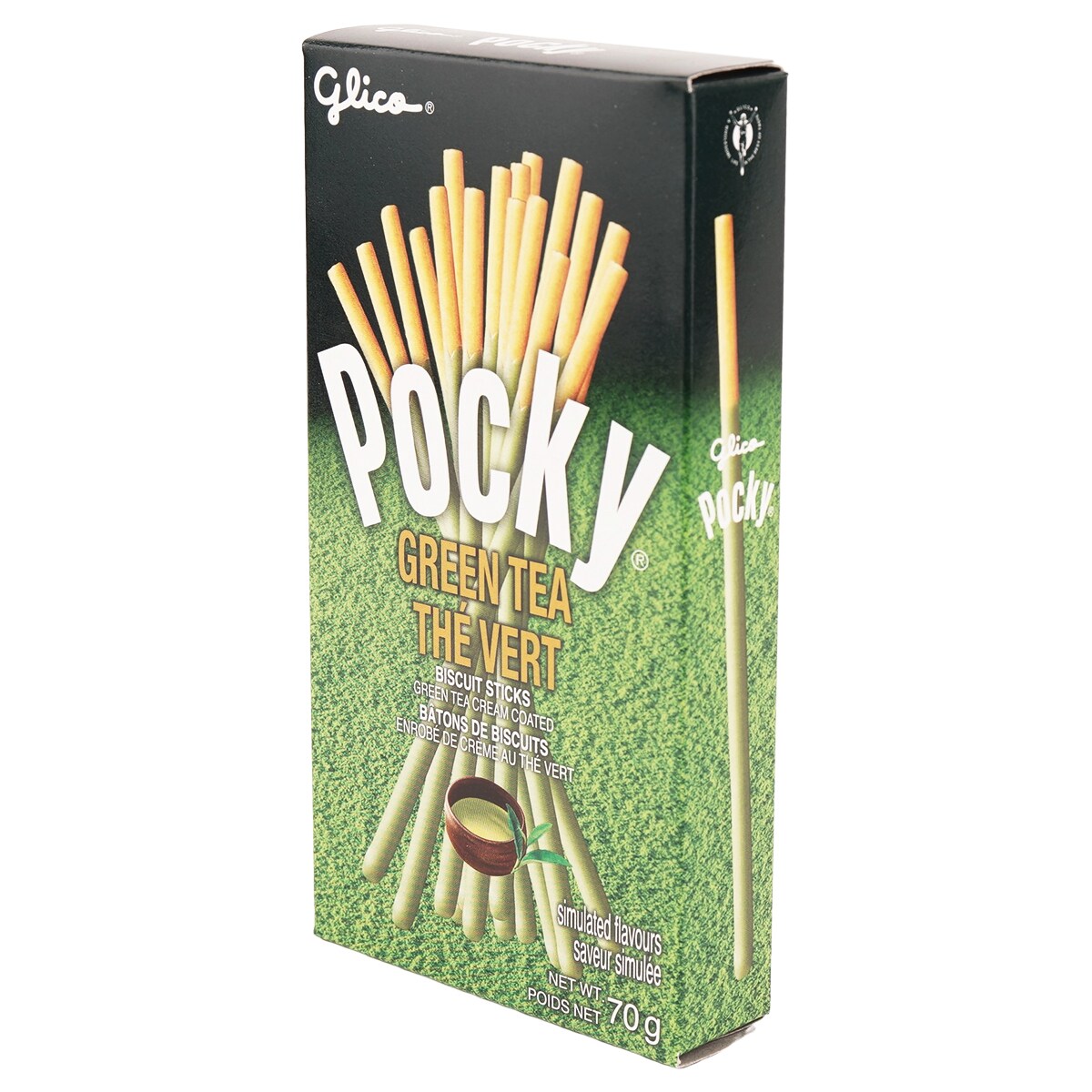 Glico Pocky Green Tea Biscuit Stick 70g ｜ 大统华超级市场