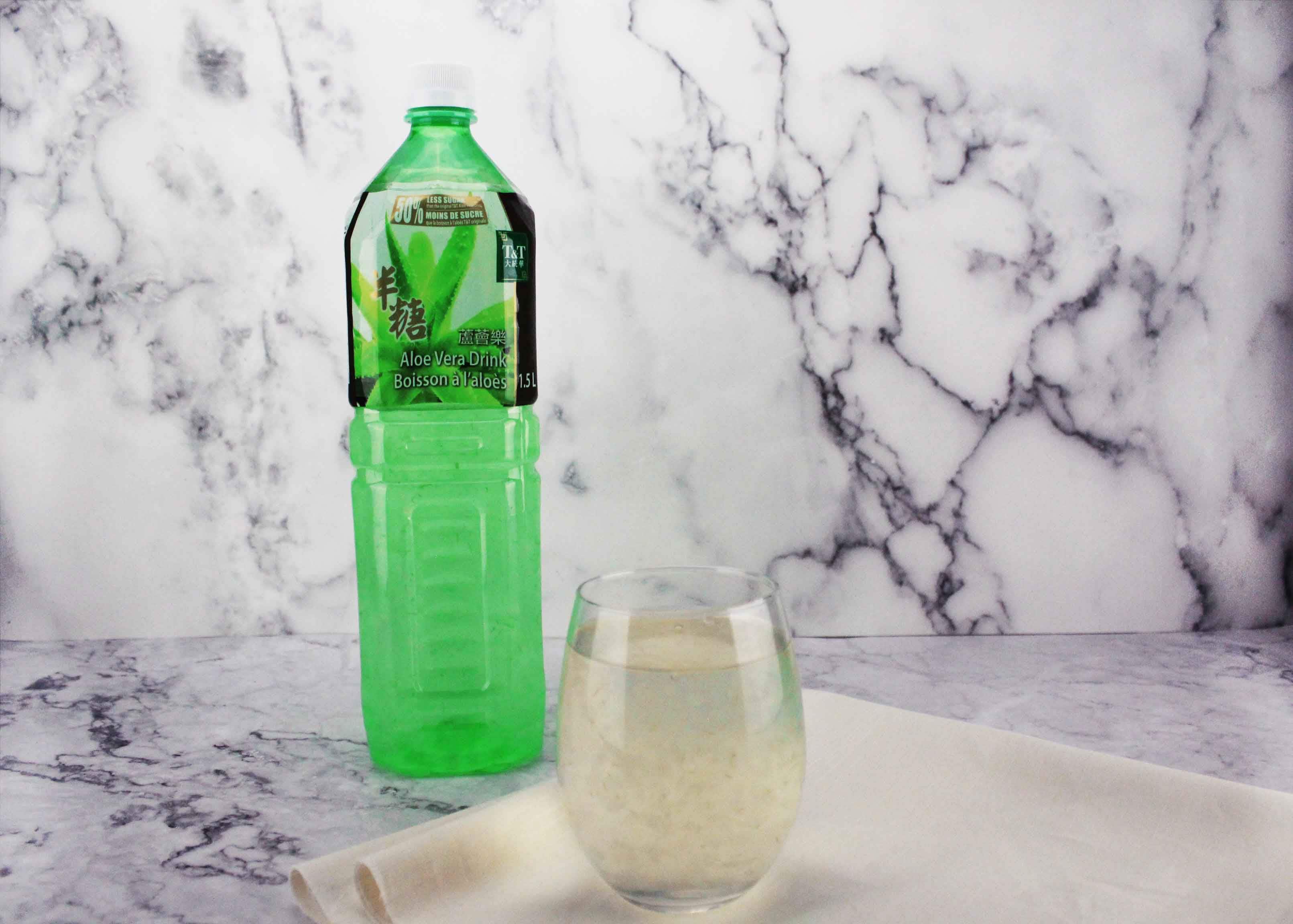 ＡＬＯＥです。 T&T 50% Less Sugar Aloe Vera Drink (1.5L) ｜ 大統華超級市場