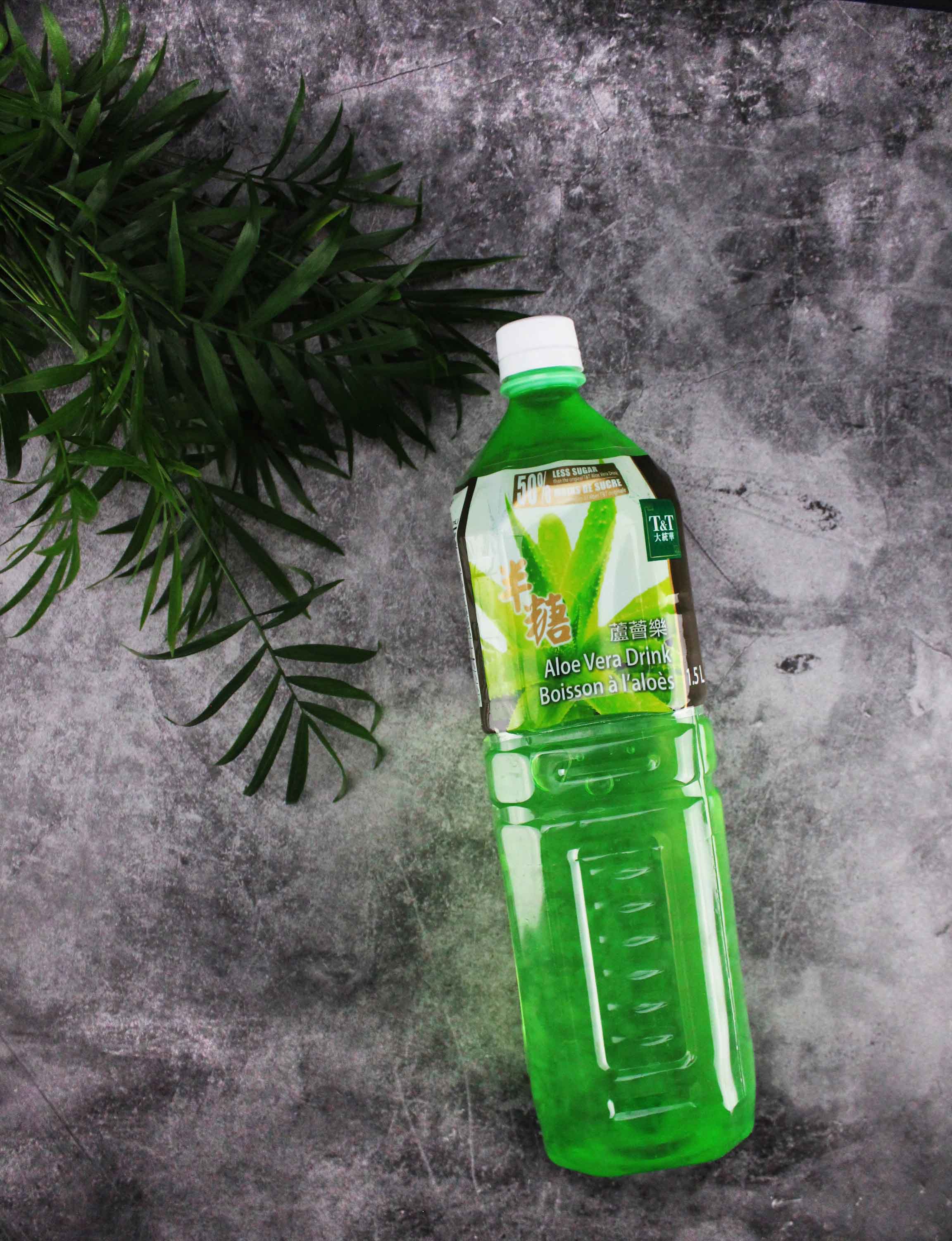 T&T 50% Less Sugar Aloe Vera Drink (1.5L) ｜ 大統華超級市場