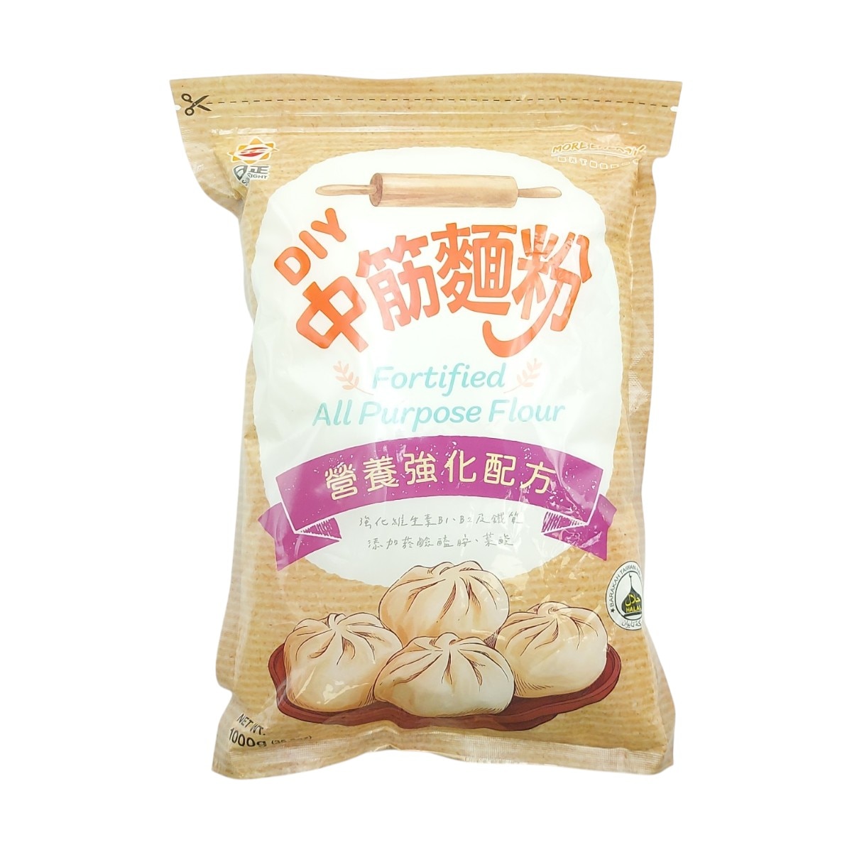 Sunright Fortified All Purpose Flour 1kg ｜ 大统华超级市场