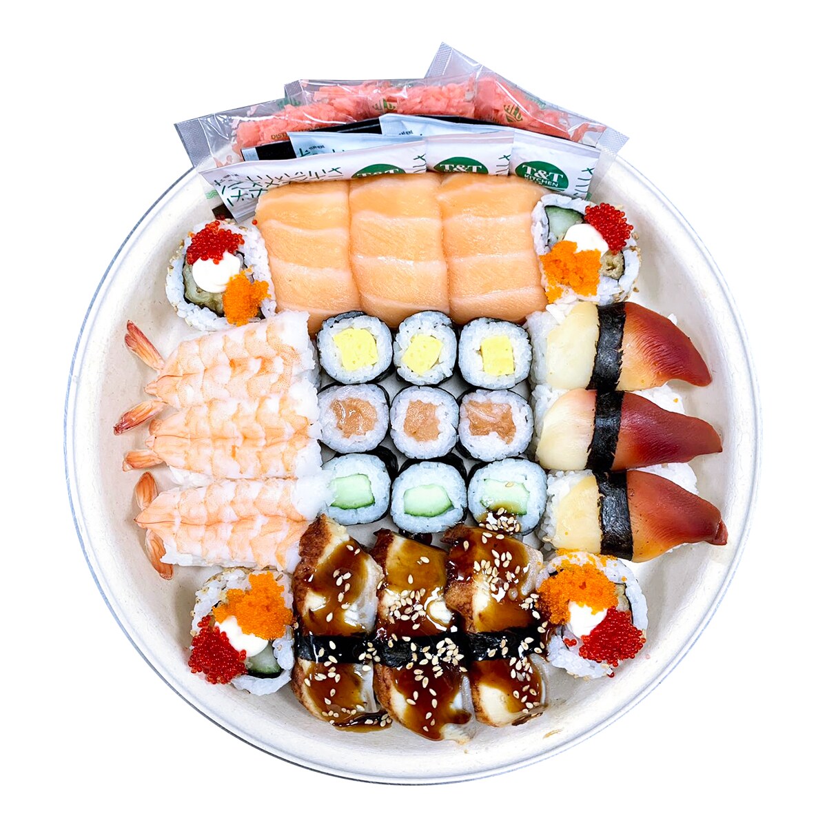 T&T Kitchen Shizuku Sushi Tray ｜ 大統華超級市場