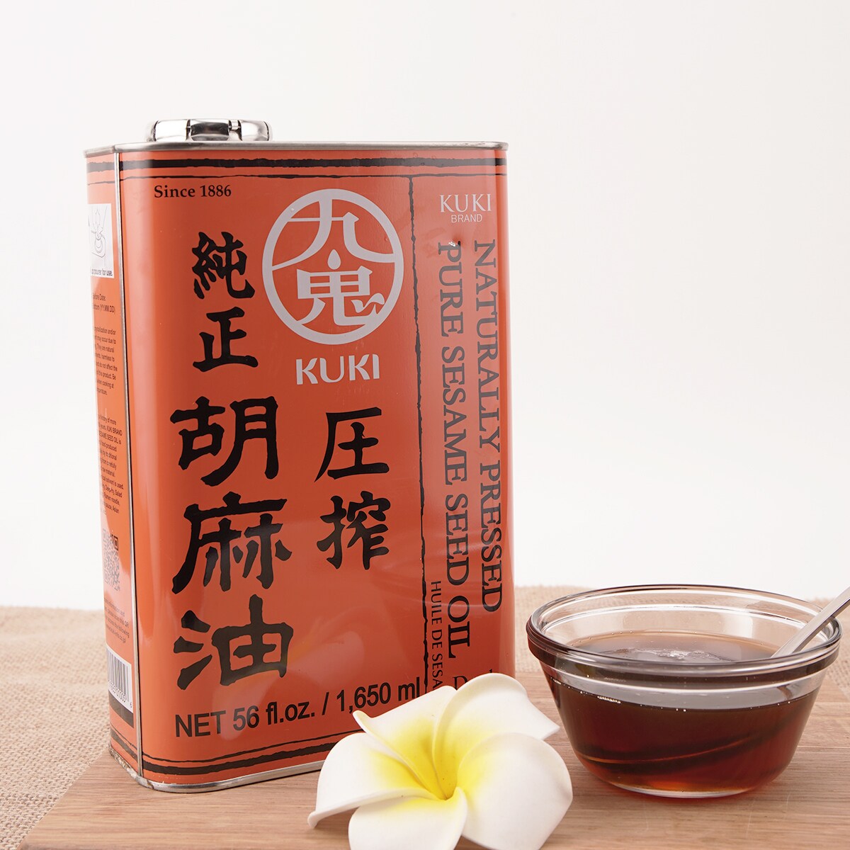 九鬼古法纯正胡麻油/芝麻油/香油(1.65L)