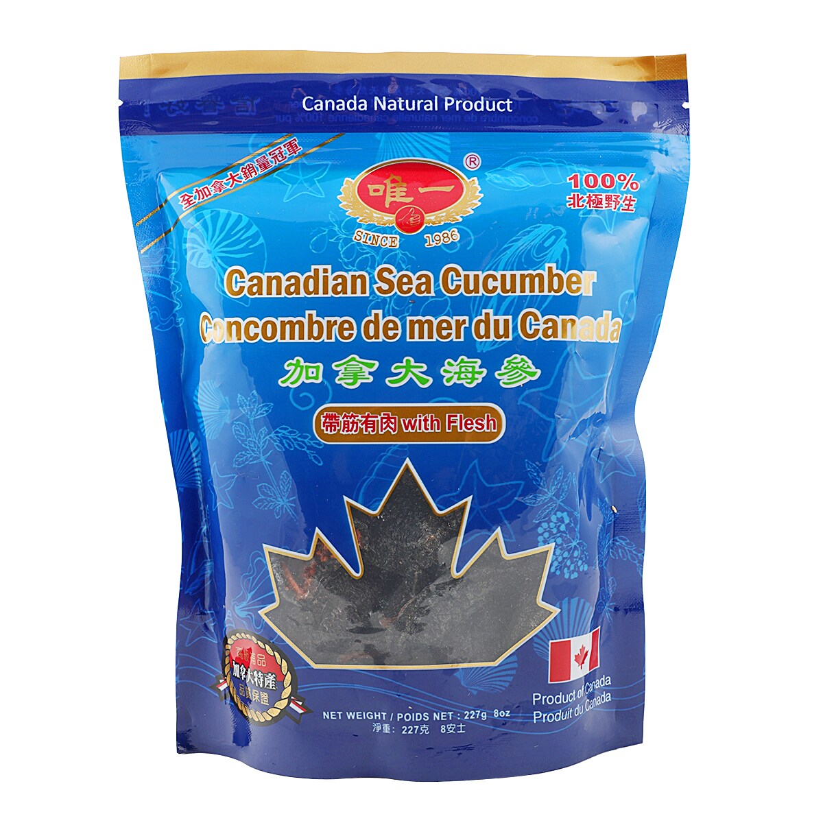 Unique Dried Sea Cucumber With Flesh (227g) ｜ T&T Supermarché