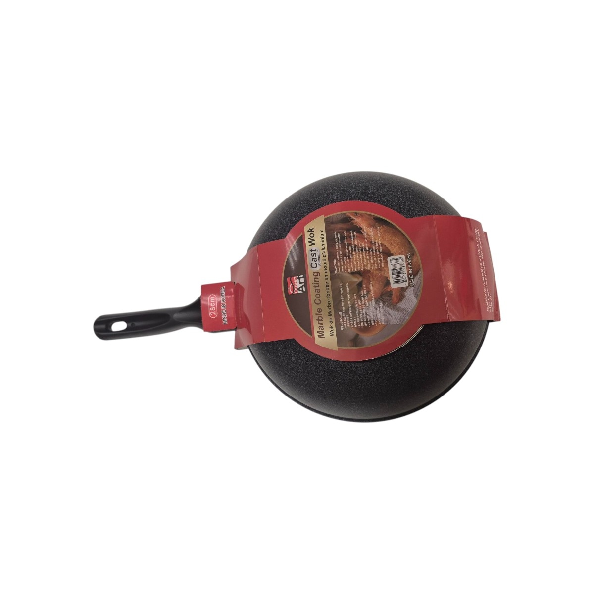 Queen Art Marble Coating Wok (28cm) ｜ 大統華超級市場