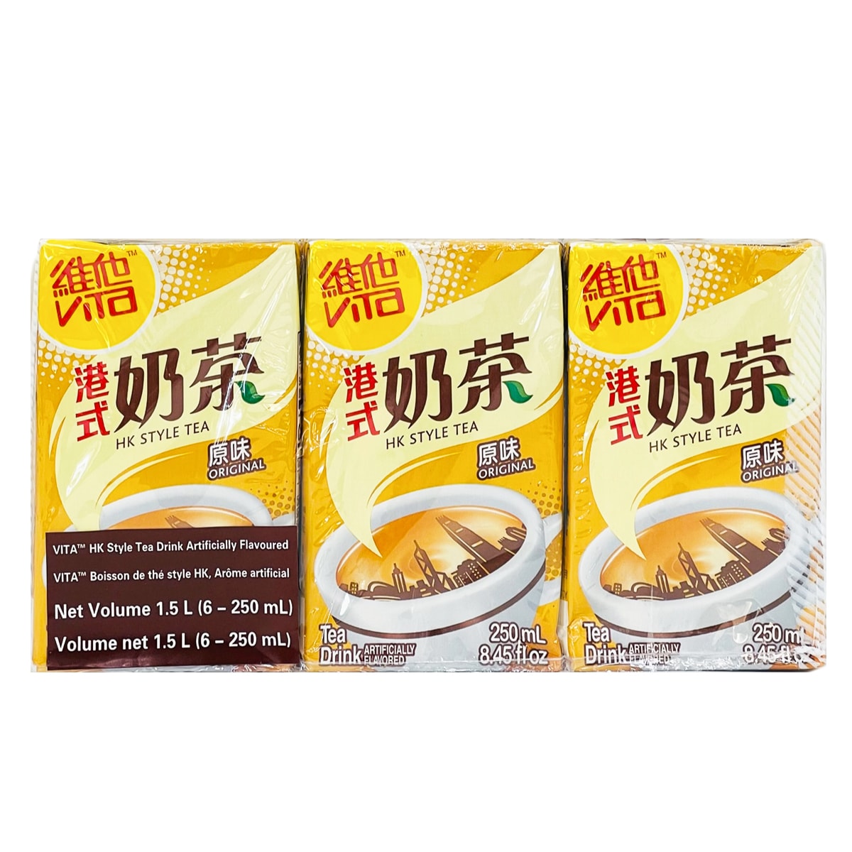 ★Milk tea★ Vita HK Style Original Milk Tea (250mLx6) ｜ T&T Supermarché