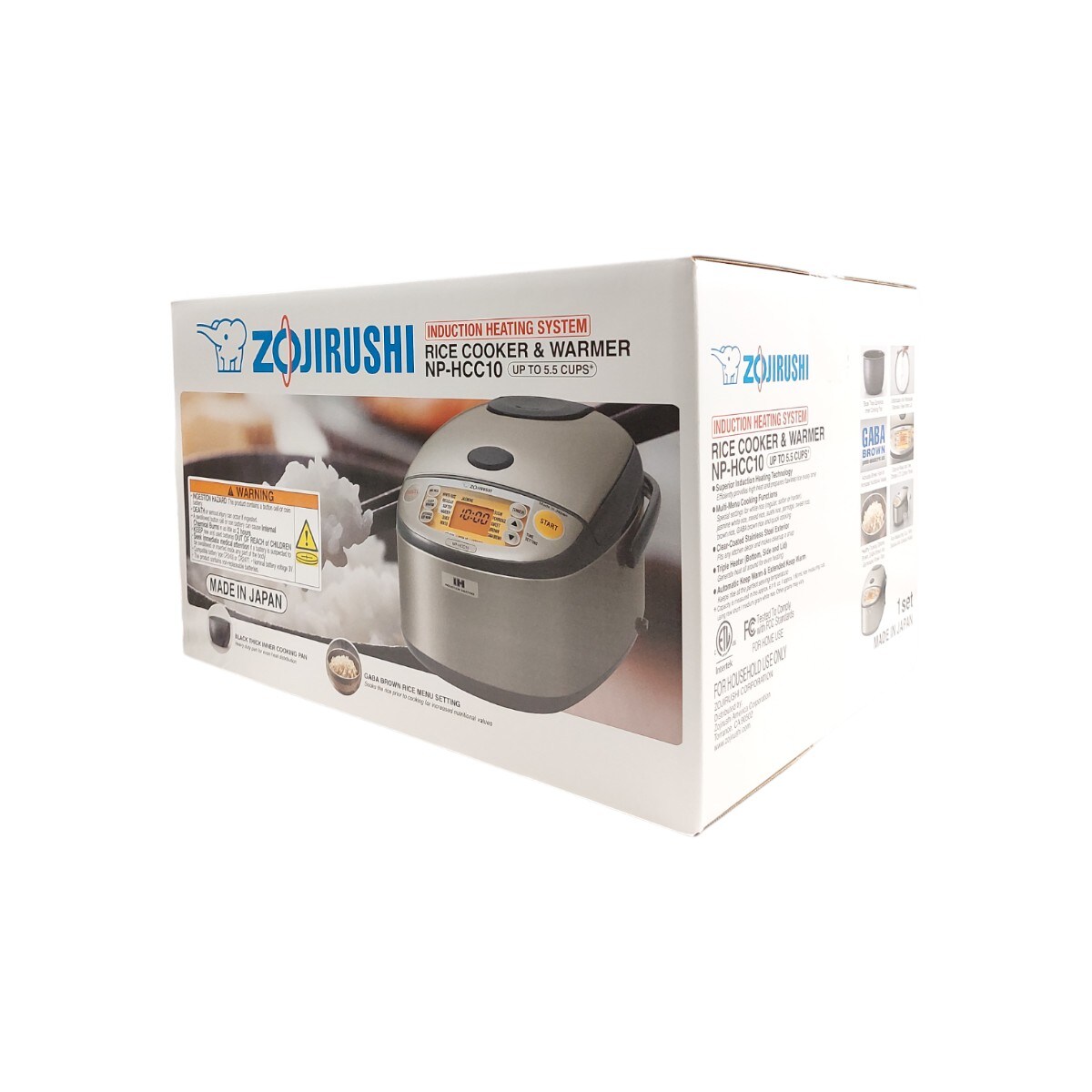 Zojirushi IH Rice Cooker NP-HCC10 (5.5 cups) | T&T Supermarket