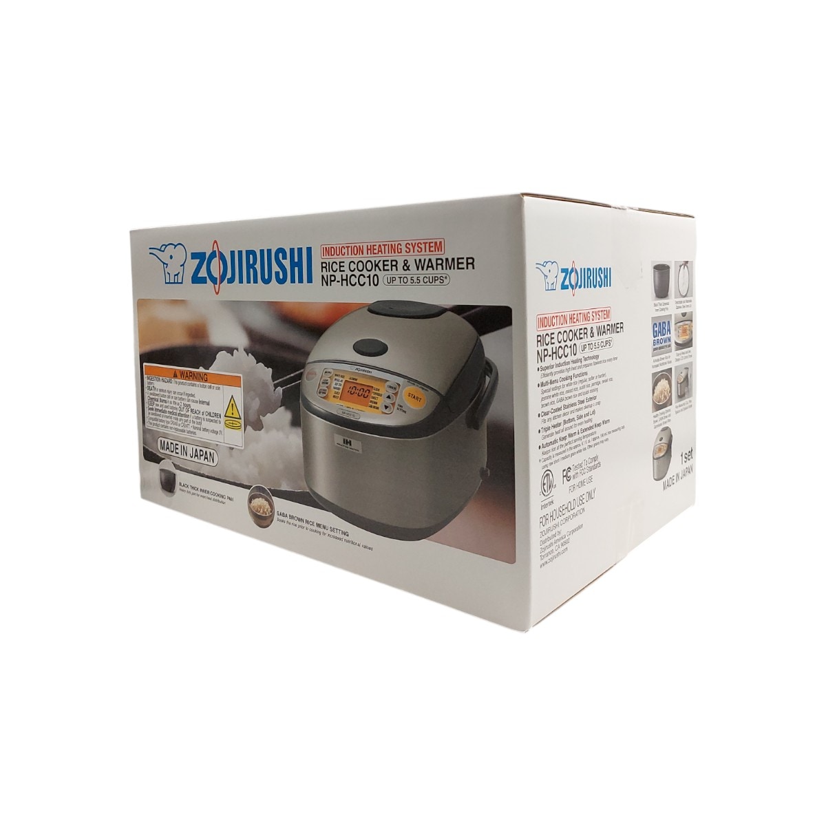 Zojirushi IH Rice Cooker NP-HCC10 (5.5 cups) ｜ 大統華超級市場