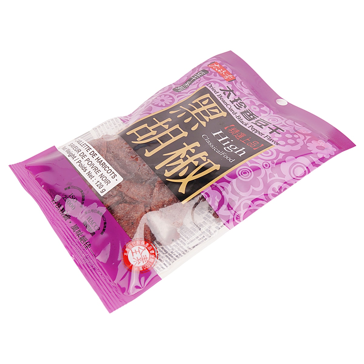 TZX POIVRE NOIR TOFU SÉCHÉ ｜ 大統華超級市場